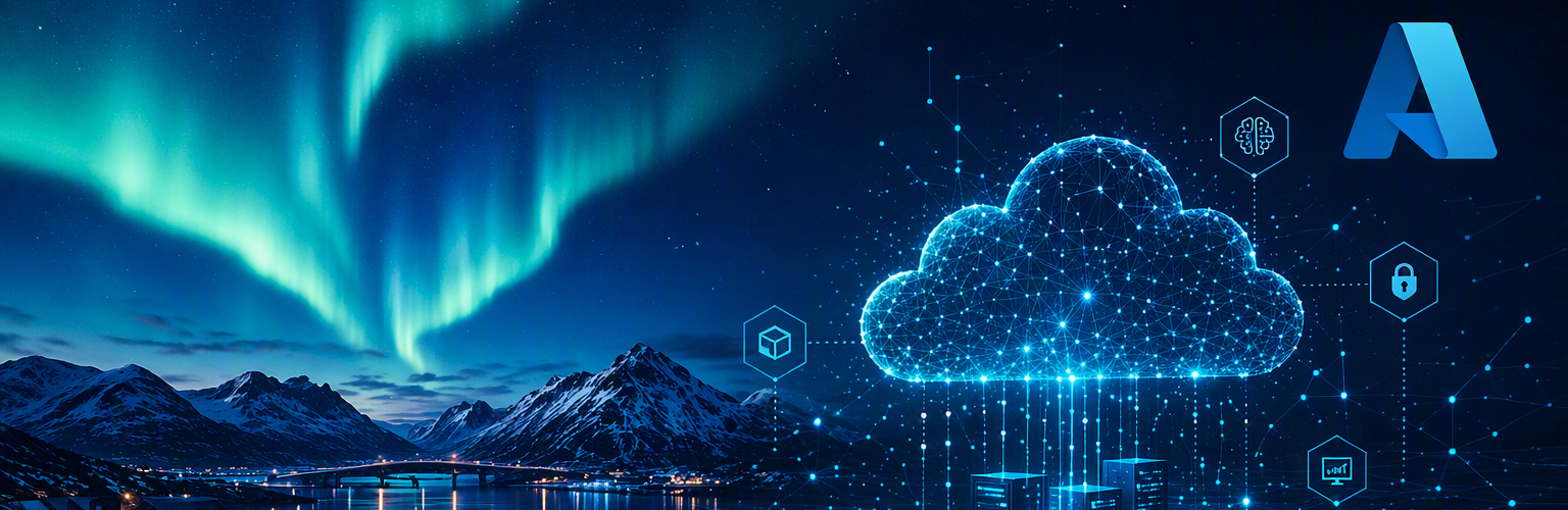 Microsoft Azure inspired banner